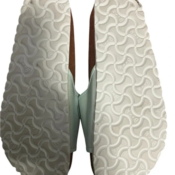 NWO Box Birkenstock Turquoise Tema Sandals Size 40 - Picture 4 of 4